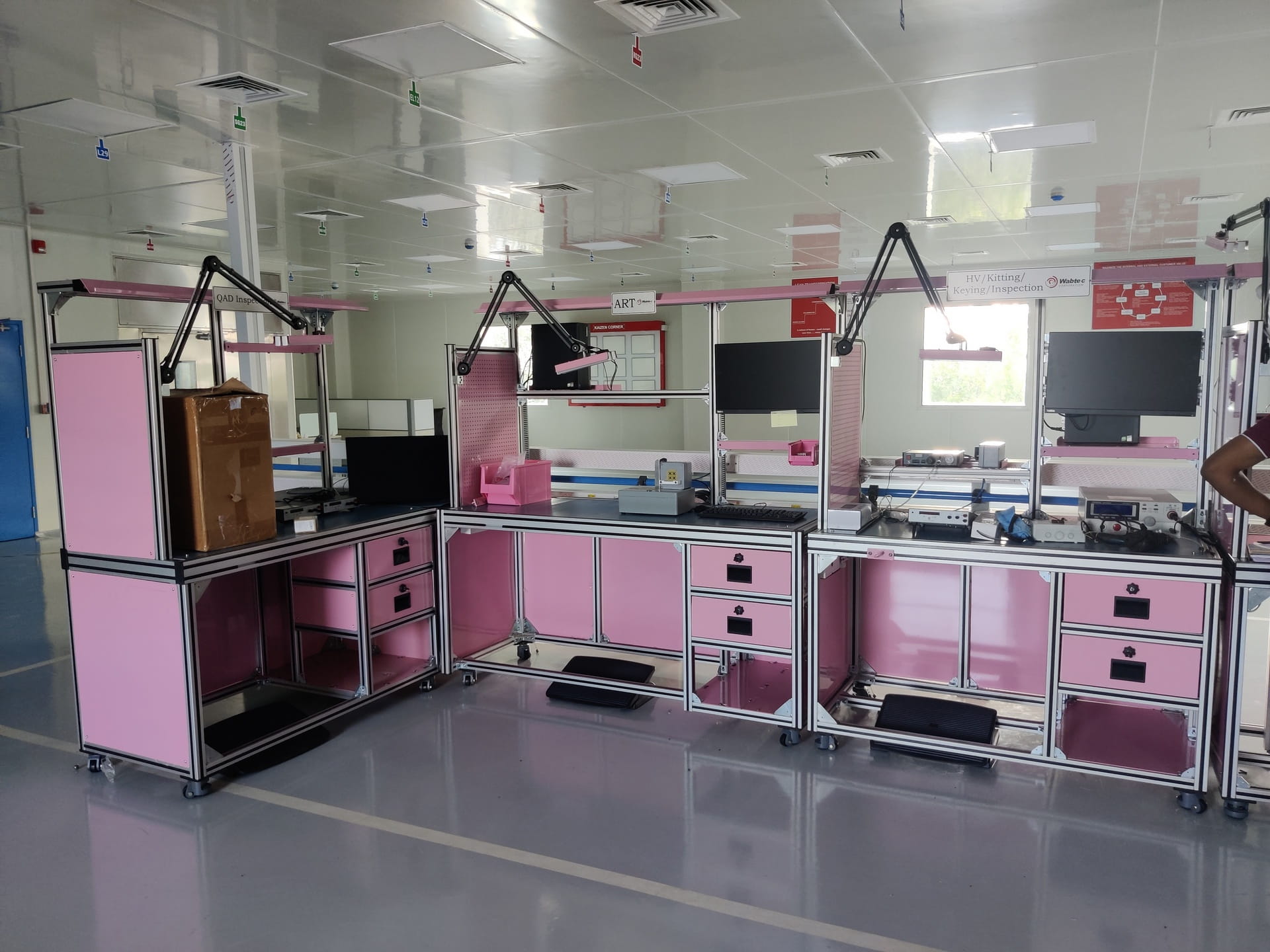 Novatek test rig in production