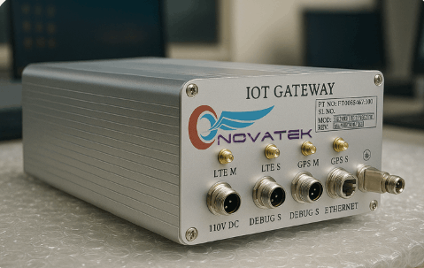 Novatek IoT control box for industrial automation